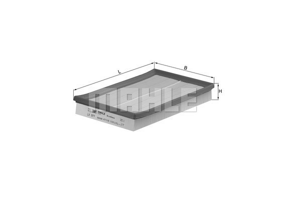 Luftfilter Knecht LX 977D KNECHT