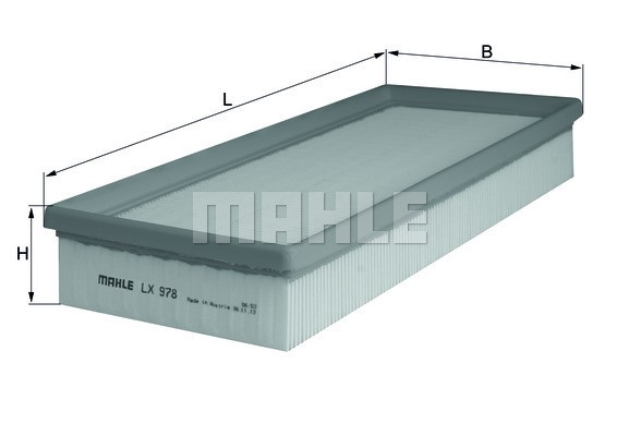 Luftfilter Knecht LX 978 KNECHT