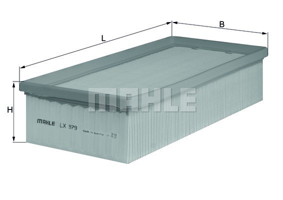 Luftfilter Knecht LX 979 KNECHT