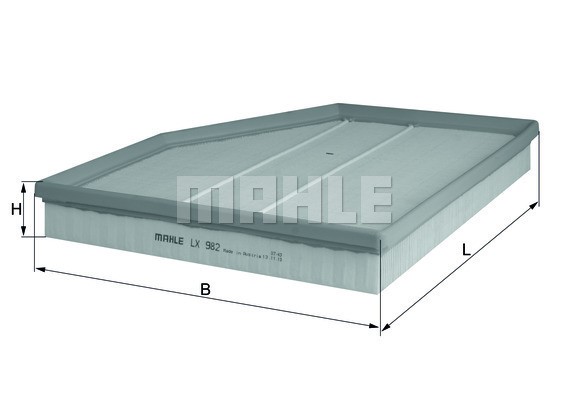 Luftfilter Knecht LX 982 KNECHT