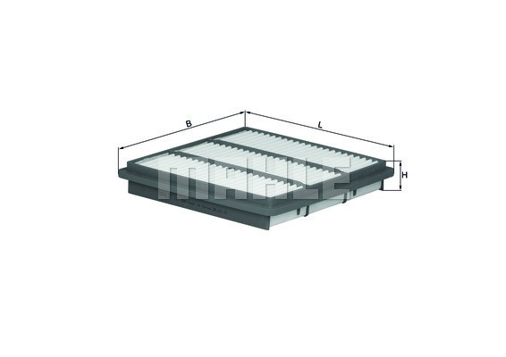Luftfilter Knecht LX 989 KNECHT