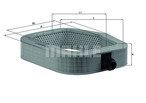 Luftfilter Knecht LX 990 KNECHT