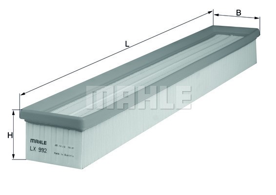 Luftfilter Knecht LX 992 KNECHT
