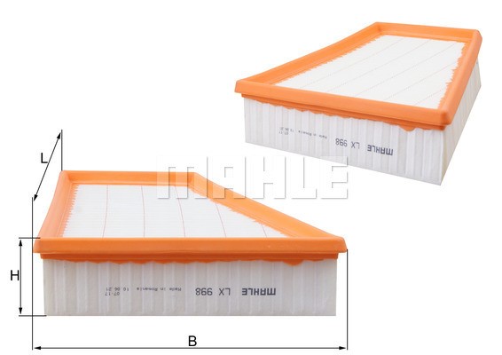 Luftfilter Knecht LX 998 KNECHT