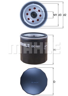 Oljefilter KNECHT Oljefilter KNECHT