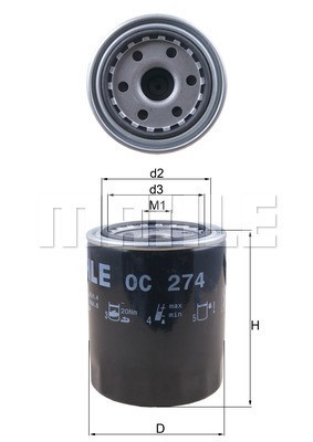 Oljefilter KNECHT