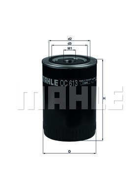 Oljefilter Knecht OC 613 KNECHT