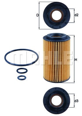 Oljefilter KNECHT