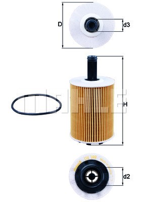 Oljefilter KNECHT