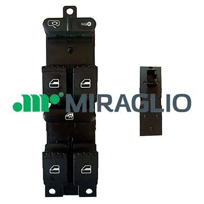 Brytare, fönsterhiss, Vänster fram Miraglio 121/SKB76001 MIRAGLIO