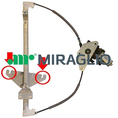 Fönsterhiss, Höger fram Miraglio 30/7152 MIRAGLIO