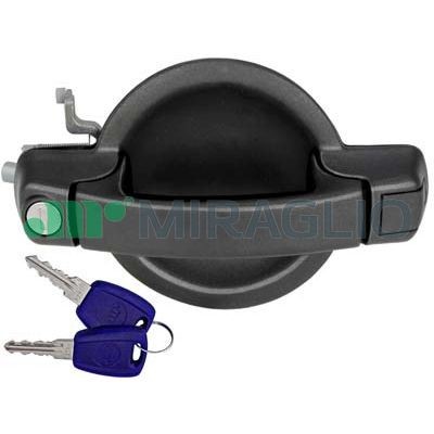 Dörrhandtag, Vänster fram Miraglio 80/471 MIRAGLIO