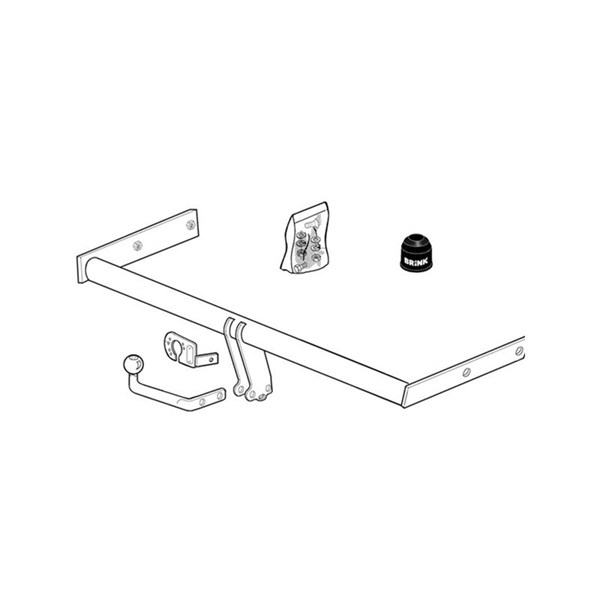 Dragkrok, fast Brink 330900 BRINK Dragkrok, fast Brink 330900 BRINK