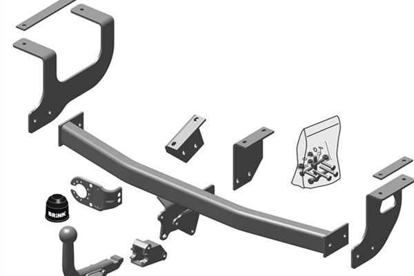 Dragkrok, Avtagbar Brink 372800 BRINK