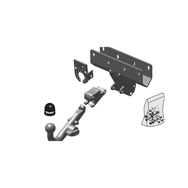 Dragkrok, Avtagbar Brink 380000 BRINK