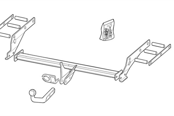 Dragkrok, fast Brink 385200 BRINK
