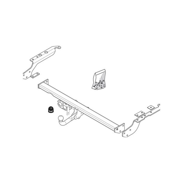 Dragkrok, fast Brink 402300 BRINK