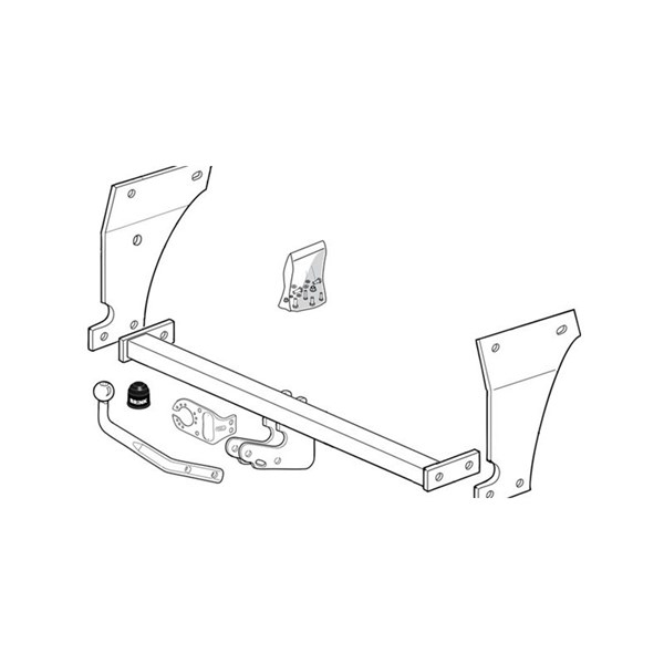 Dragkrok, fast Brink 403200 BRINK