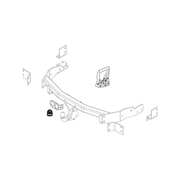 Dragkrok, fast Brink 411500 BRINK Dragkrok, fast Brink 411500 BRINK