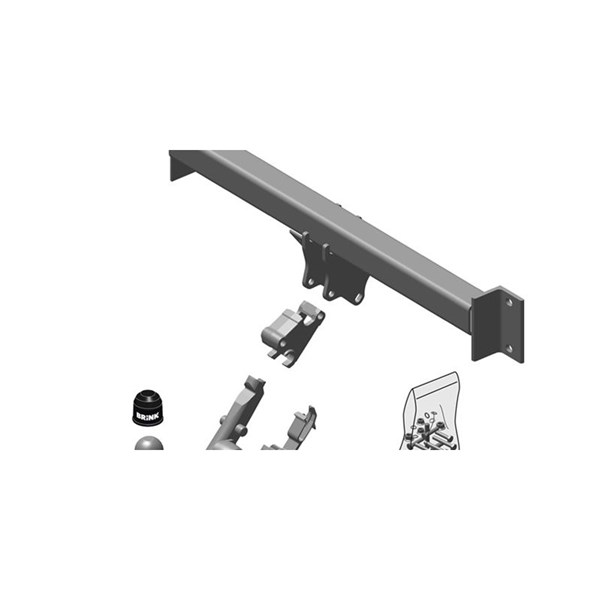 Dragkrok, Avtagbar Brink 420700 BRINK Dragkrok, Avtagbar Brink 420700 BRINK