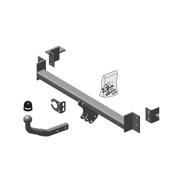 Dragkrok, fast Brink 424300 BRINK