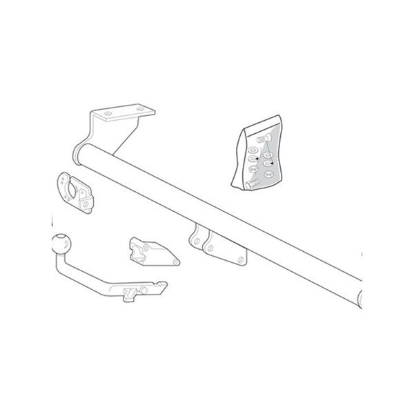 Dragkrok, Avtagbar Brink 435900 BRINK