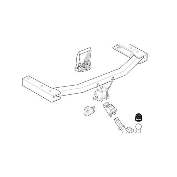 Dragkrok, Avtagbar Brink 439900 BRINK
