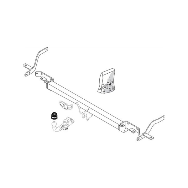 Dragkrok, Avtagbar Brink 441800 BRINK