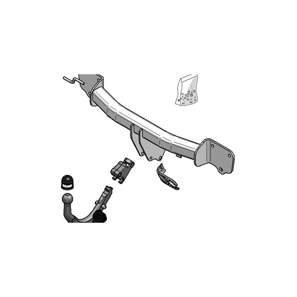 Dragkrok, Avtagbar Brink 444600 BRINK