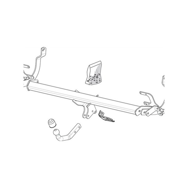 Dragkrok, fast Brink 446200 BRINK