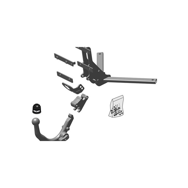 Dragkrok, Avtagbar Brink 449300 BRINK