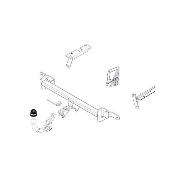 Dragkrok, Avtagbar Brink 454500 BRINK
