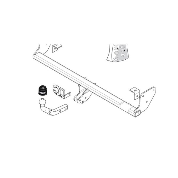 Dragkrok, fast Brink 462200 BRINK