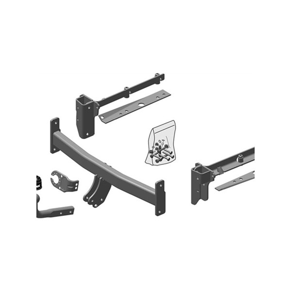Dragkrok, fast Brink 466400 BRINK