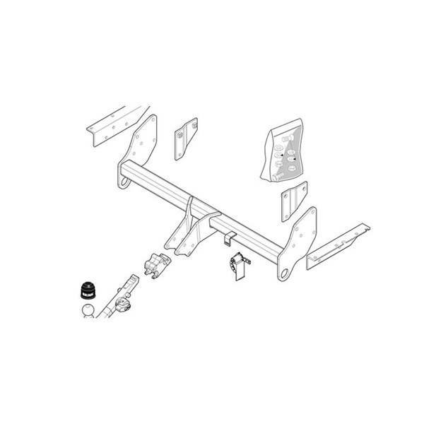 Dragkrok, Avtagbar Brink 470400 BRINK
