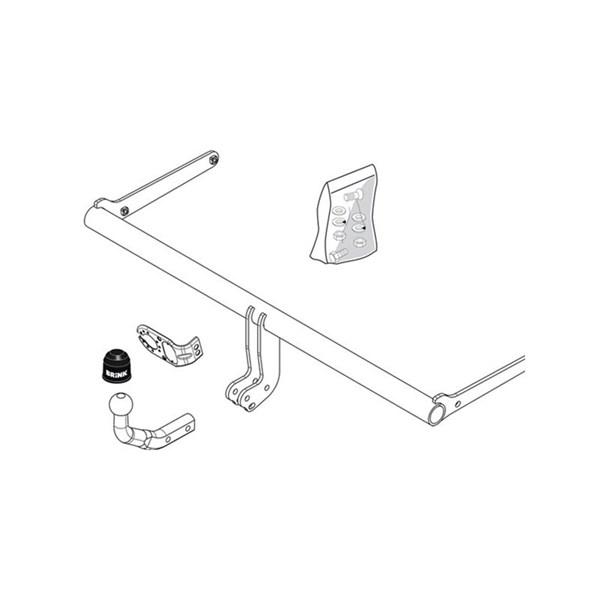 Dragkrok, fast Brink 473500 BRINK Dragkrok, fast Brink 473500 BRINK