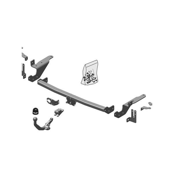 Dragkrok, Avtagbar Brink 475400 BRINK