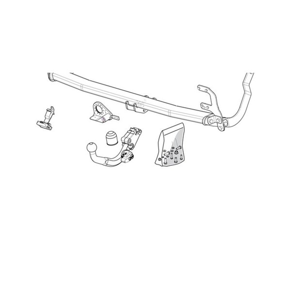 Dragkrok, Avtagbar Brink 482100 BRINK