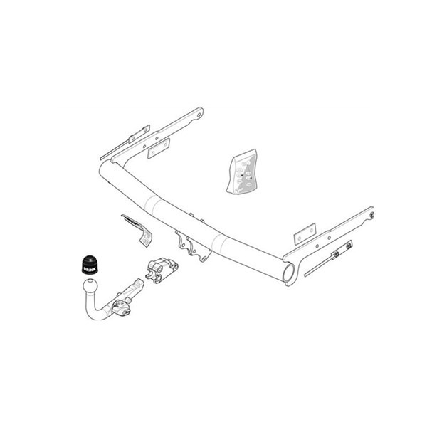 Dragkrok, Avtagbar Brink 488700 BRINK