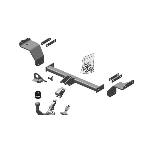 Dragkrok, Avtagbar Brink 498600 BRINK