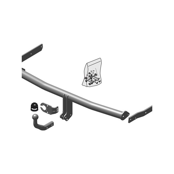 Dragkrok, fast Brink 499600 BRINK