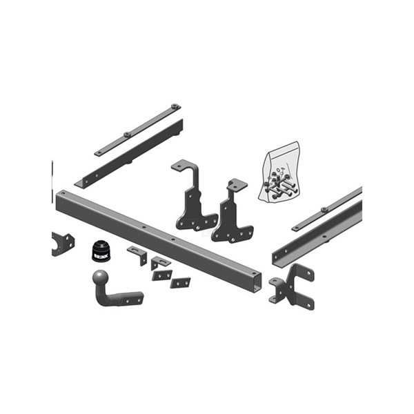 Dragkrok, fast Brink 505700 BRINK