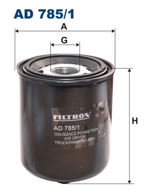 Lufttorkarpatron, kompressorsystem Filtron AD 785 FILTRON
