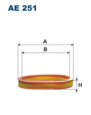 Luftfilter Filtron AE 251 FILTRON