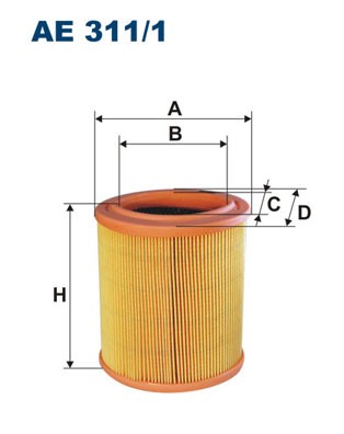 Luftfilter Filtron AE 311 FILTRON