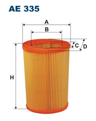 Luftfilter Filtron AE 335 FILTRON