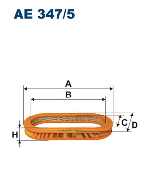 Luftfilter Filtron AE 347/5 FILTRON