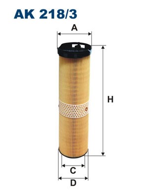 Luftfilter Filtron AK 218/3 FILTRON