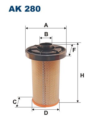 Luftfilter Filtron AK 280 FILTRON