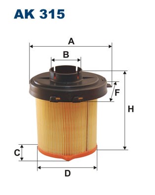 Luftfilter Filtron AK 315 FILTRON